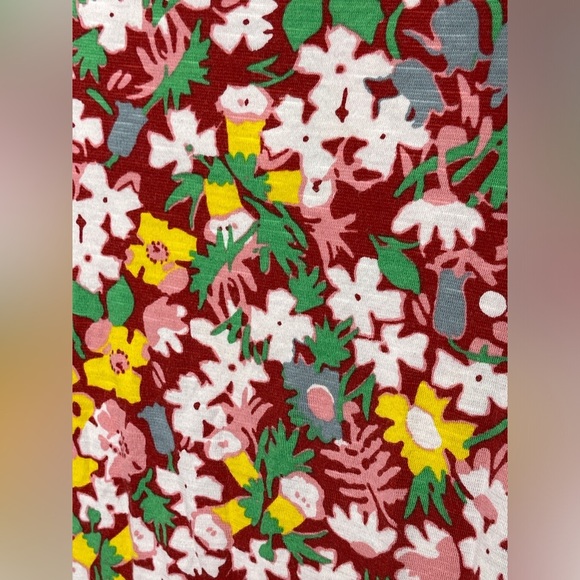 Toad & Co Rosemarie A Line Dress Red Floral Brick Garden Print
Size Medium - Picture 8 of 9